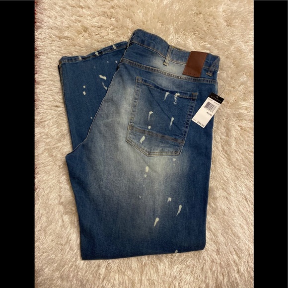 💥SEAN JOHN mens blue jeans /size 42x32 - Picture 3 of 7